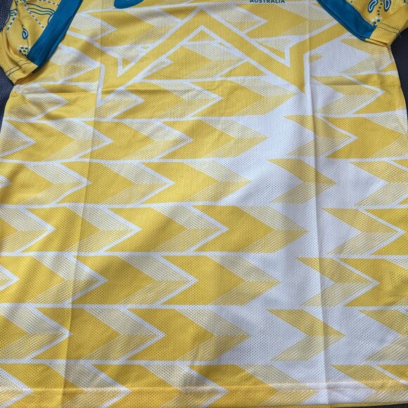 AUSTRALIA National Team Soccer JERSEY Sz Men's M,L,XL or 2XL NWT by Asics - Picture 5 of 6
